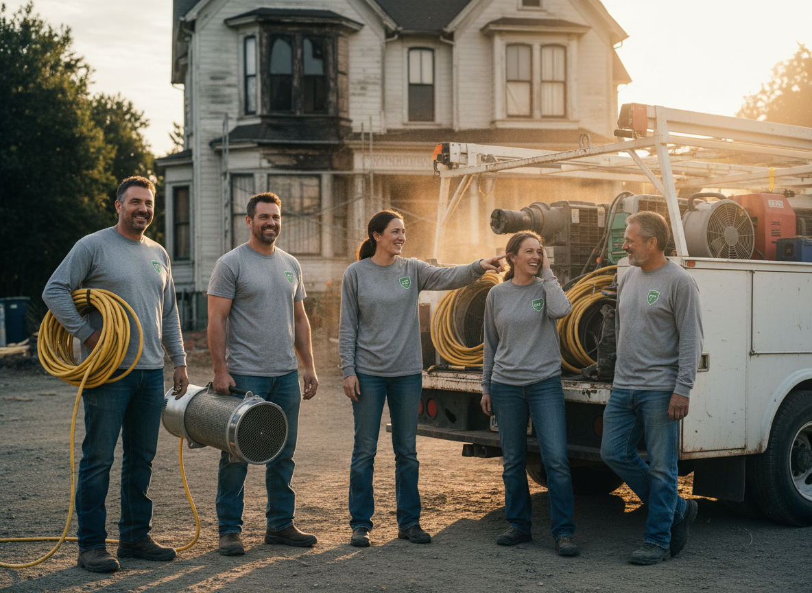 Mold Remediation Service Verdugo City team