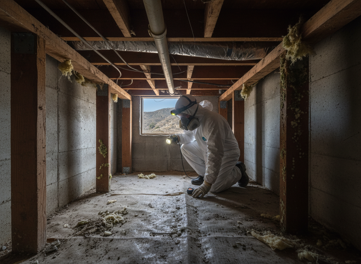 How to Inspect Your Crawl Space for Mold Near Verdugo City